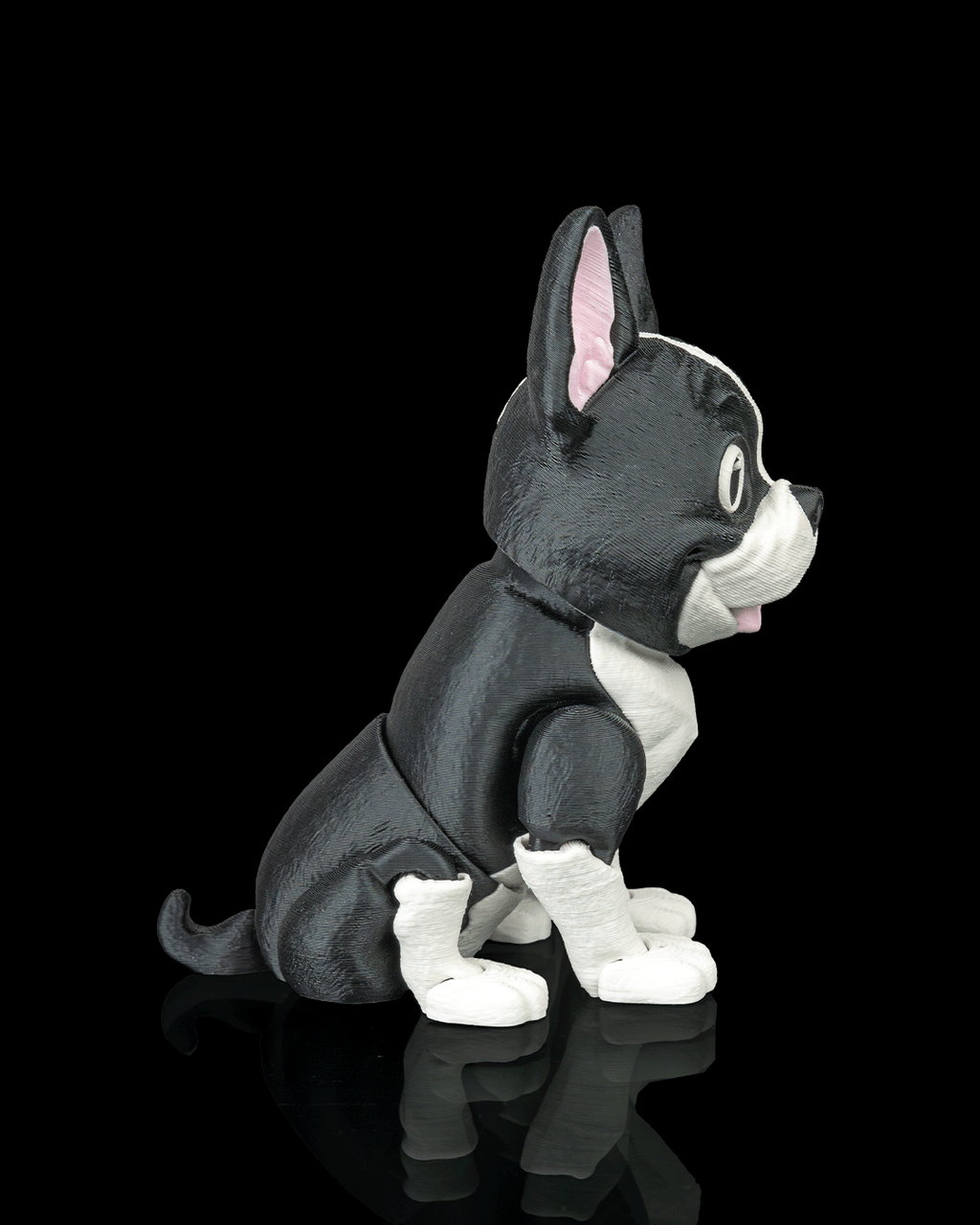 Pierre the French Bulldog | 3D Printed Figurine