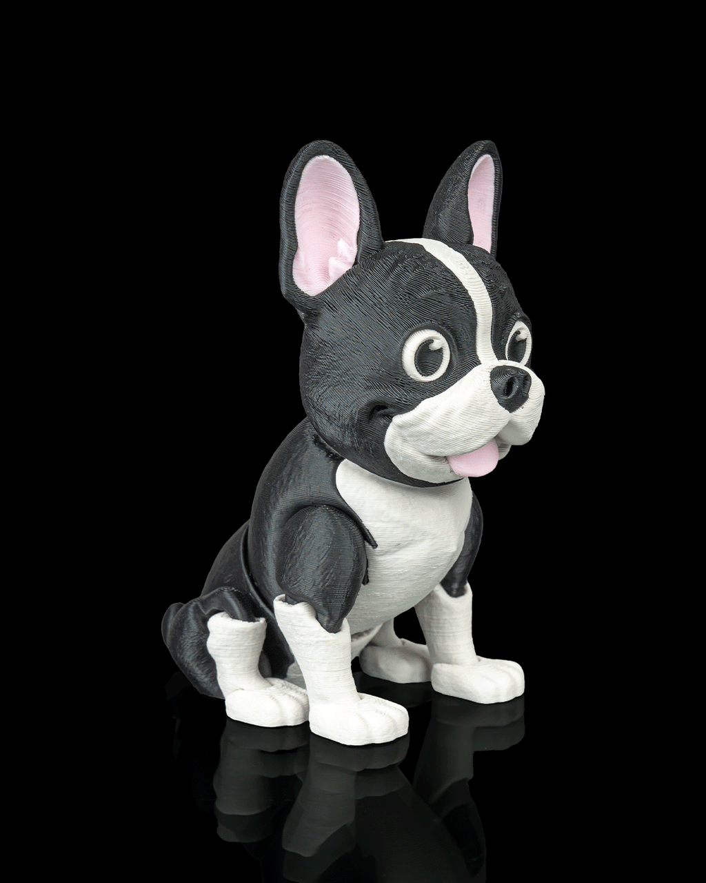 Pierre the French Bulldog | 3D Printed Figurine