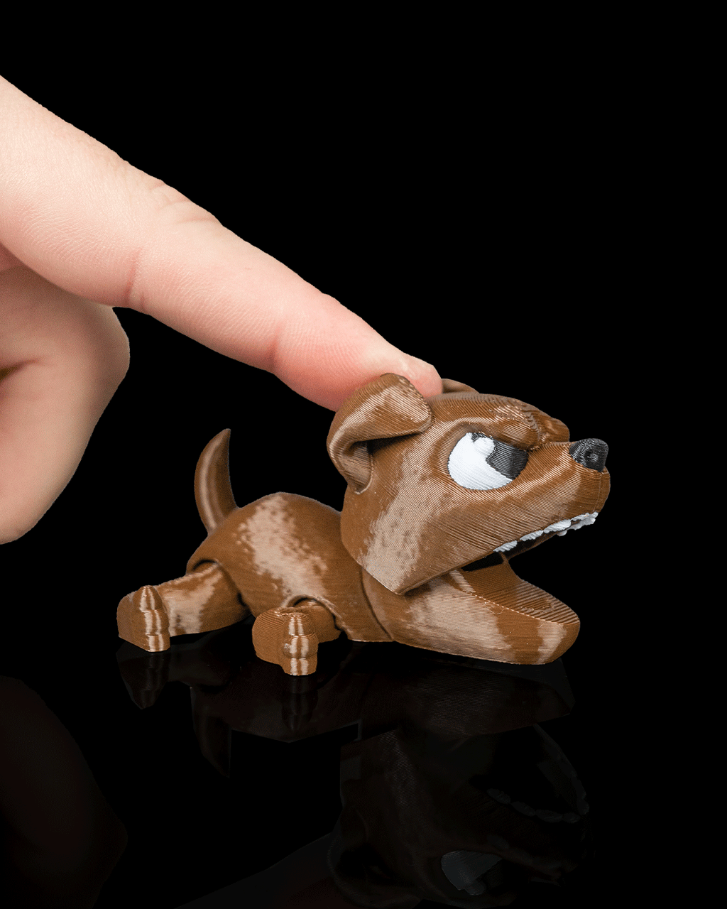 Snappy Pup | 3D Printed Figurine