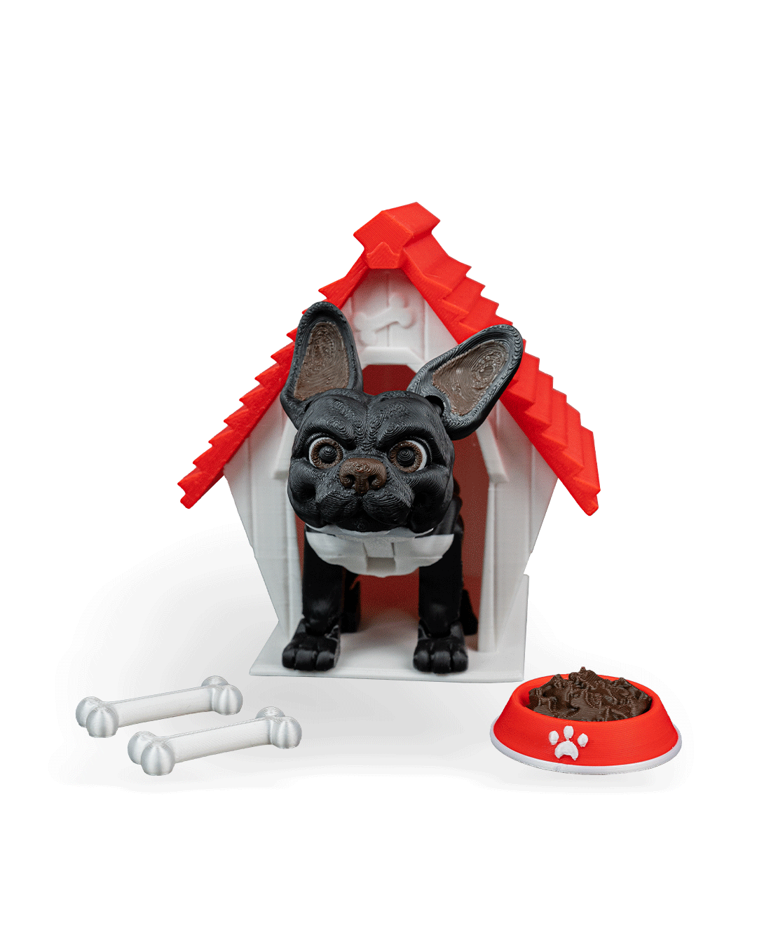 Stella the French Bulldog | 3D Printed Figurine