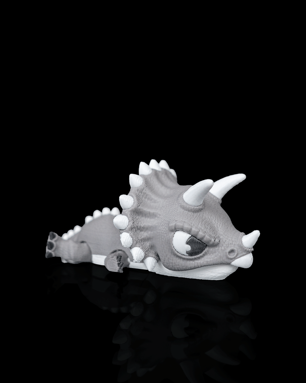 Tri Snap | 3D Printed Figurine