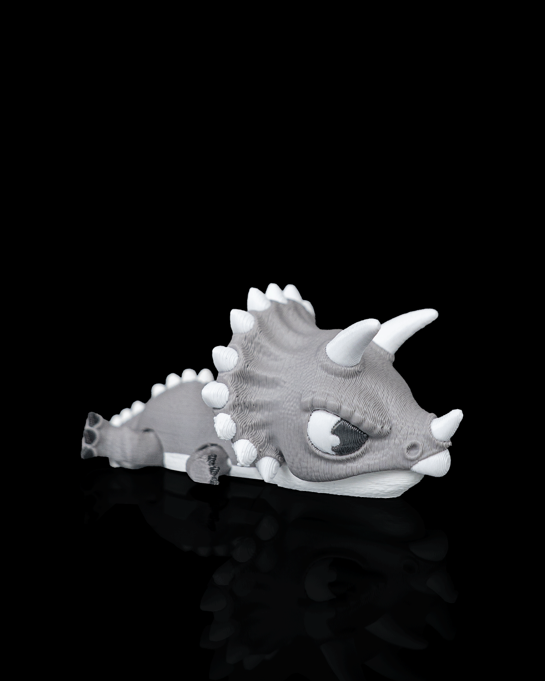 Tri Snap | 3D Printed Figurine