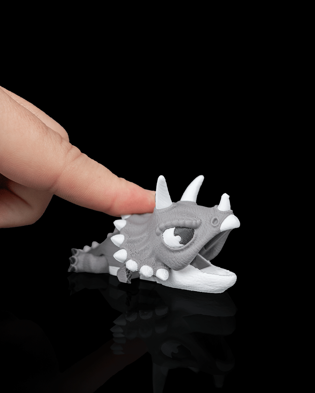 Tri Snap | 3D Printed Figurine