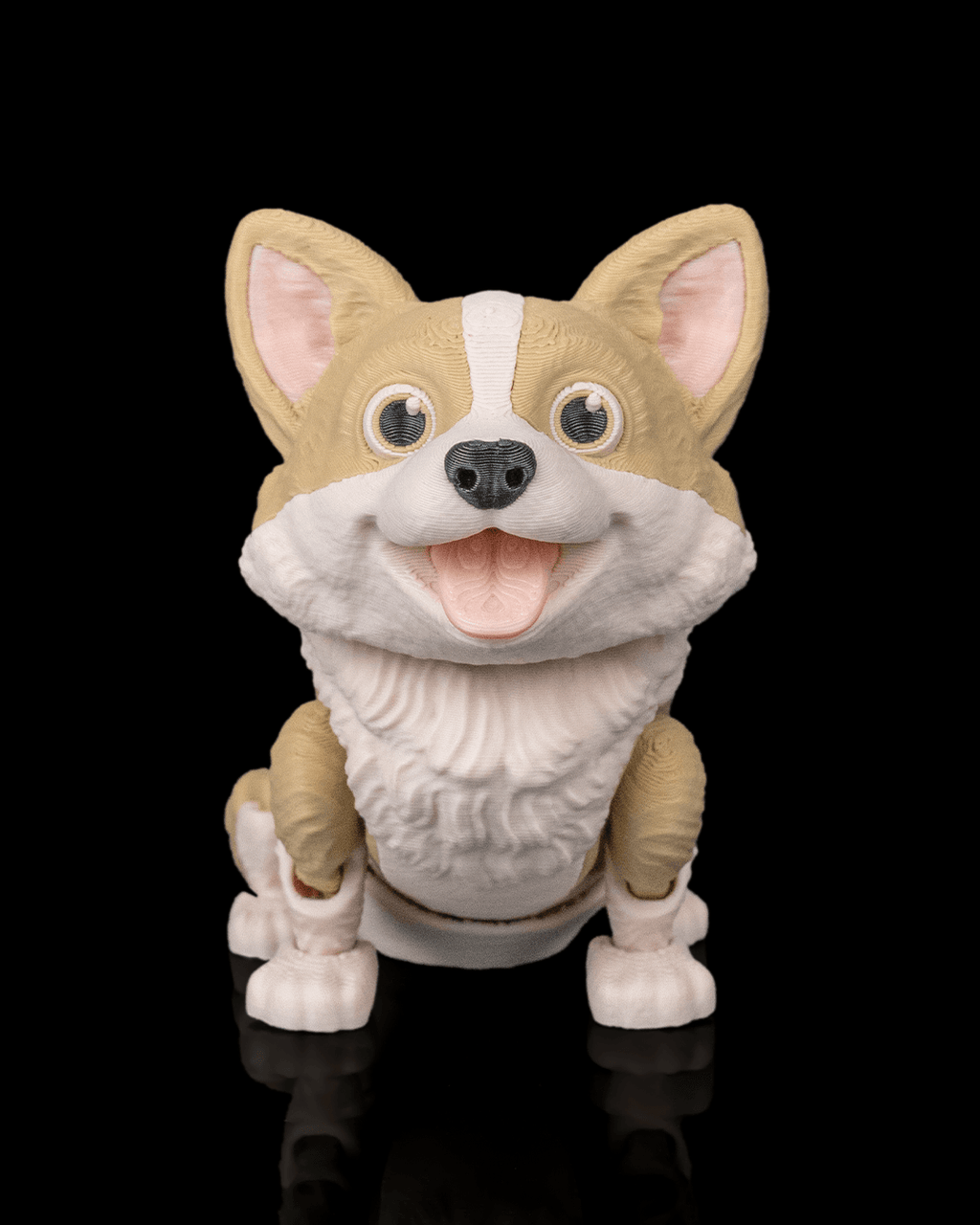 Willow the Corgi | 3D Printed Figurine