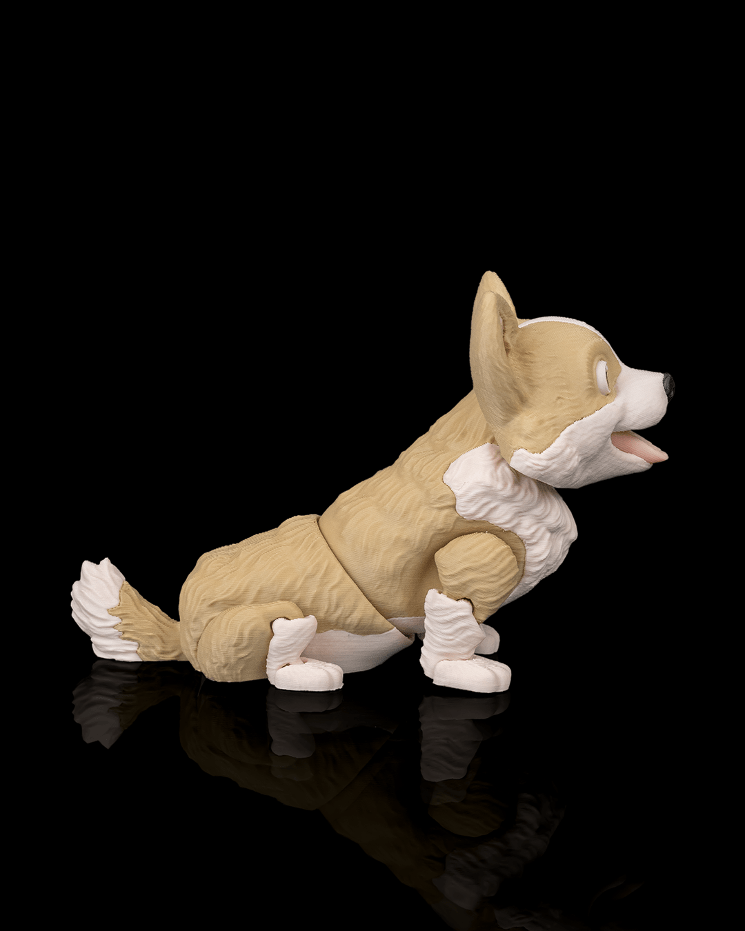 Willow the Corgi | 3D Printed Figurine