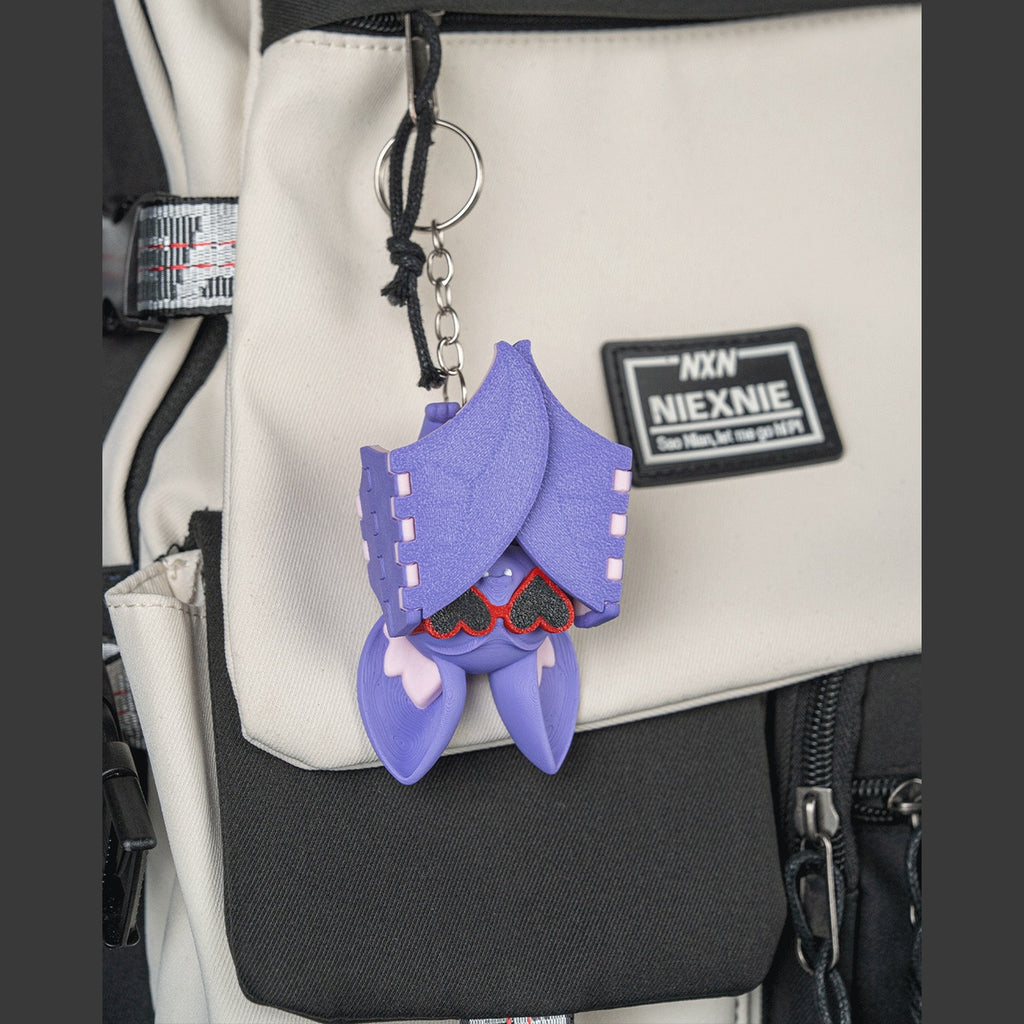 Beach Bat keychain square lifestyle view