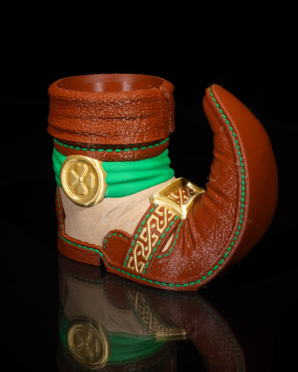Boot of High Spirits 3D printed can holder