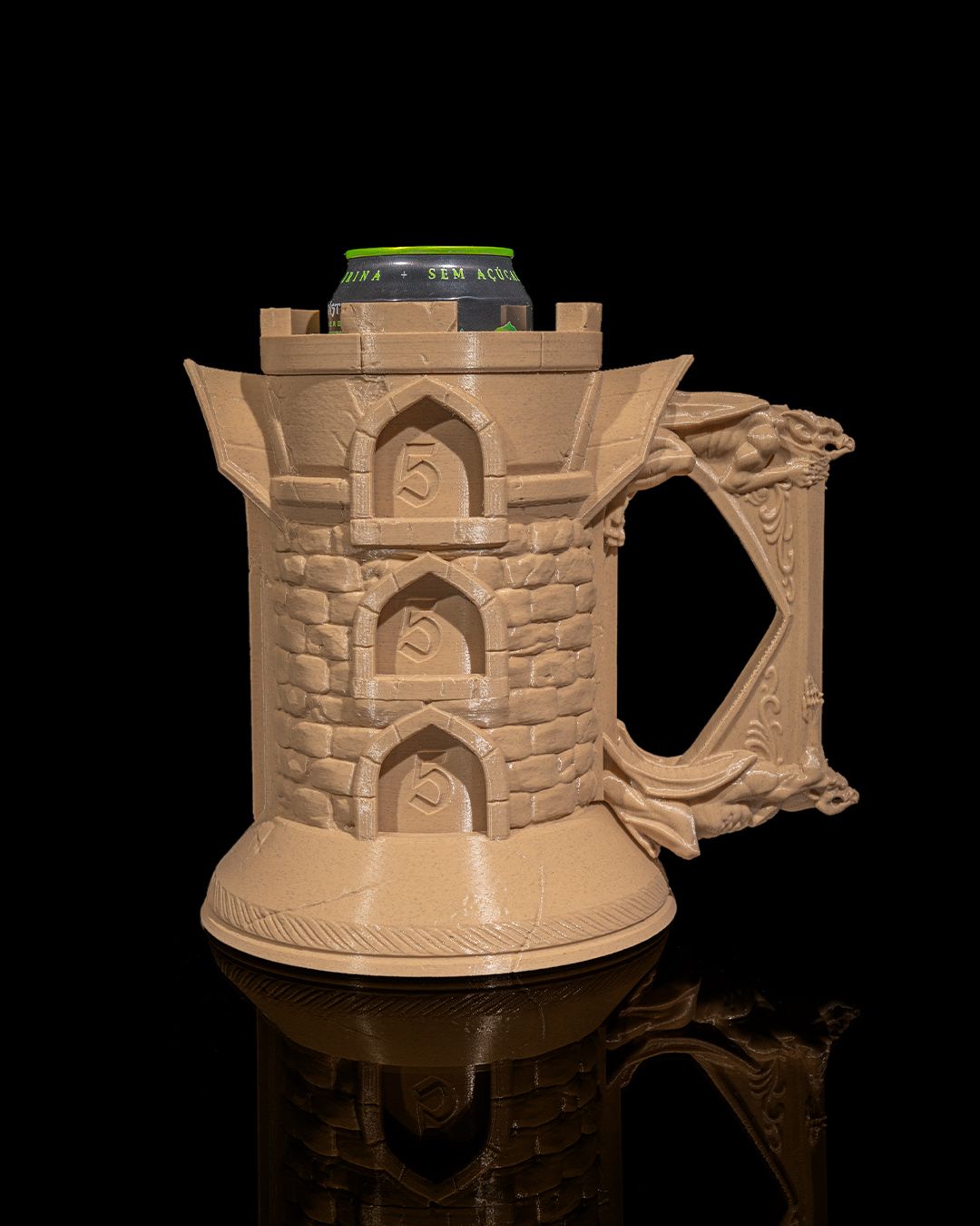 Boss Tower 3D printed can holder