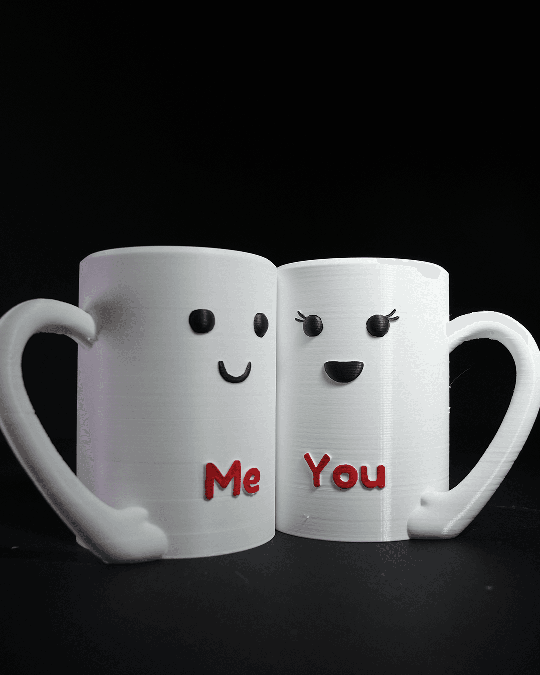Matching customizable can holders for couples