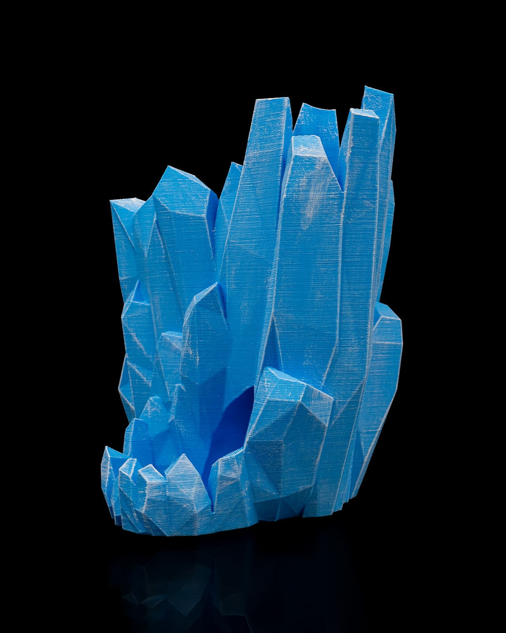 Crystal shard dice tower can holder
