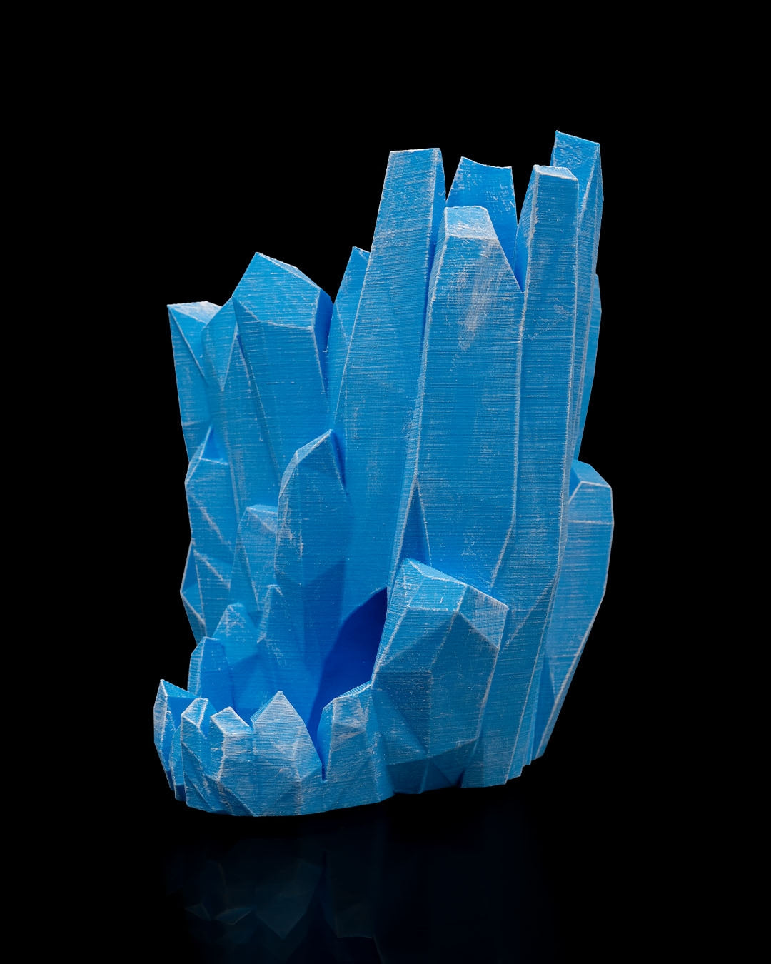 Crystal shard dice tower can holder