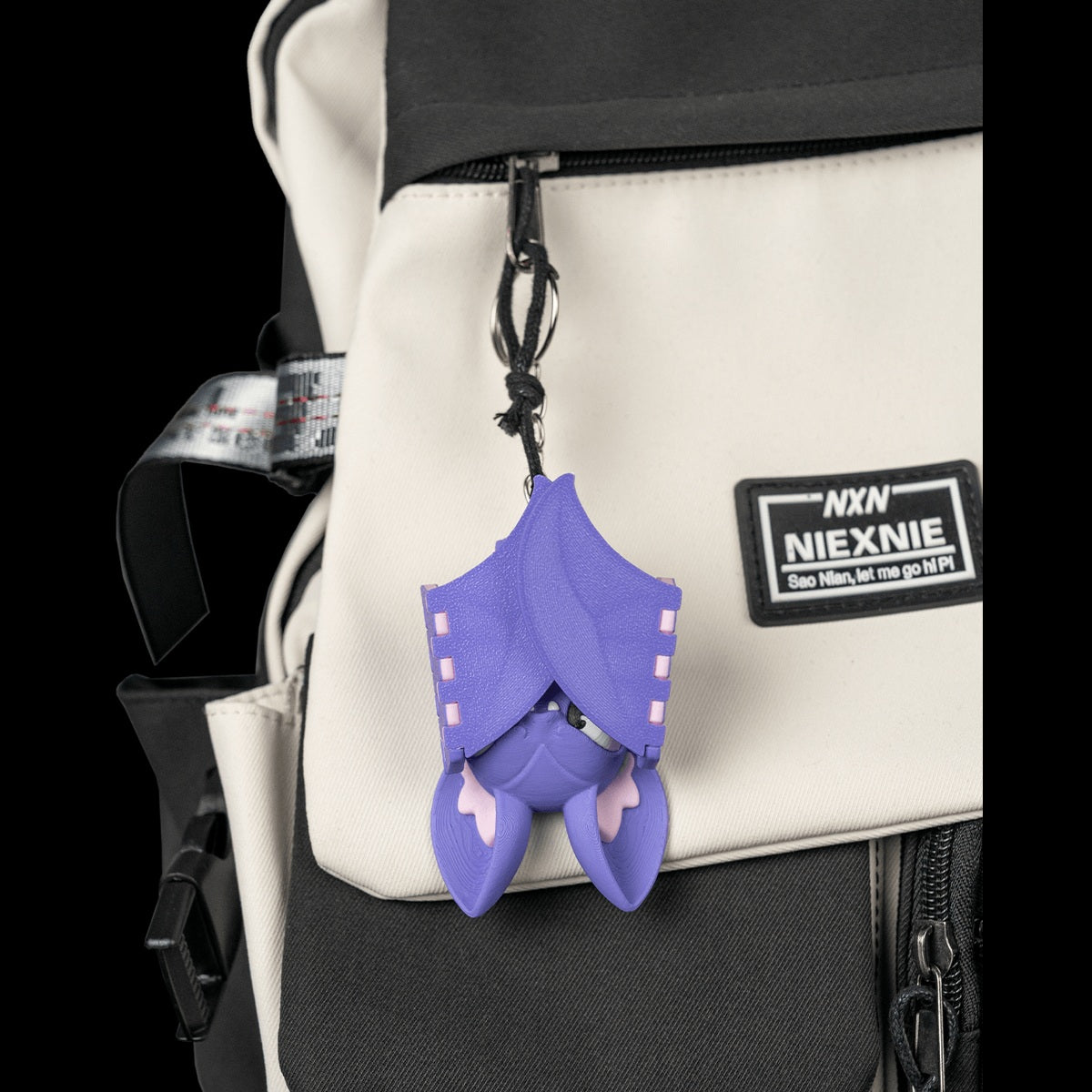Heist Bat keychain square lifestyle view