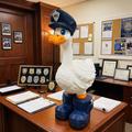 Police Officer Goose Outfit | G.P.D. Cap, Uniform Pants & Police Boot Set
