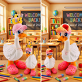 Teacher Goose Outfit | Pencil Cap & Colorful Clog Set