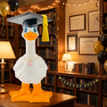 Graduation Goose Hat | Mortarboard Cap with Gold Tassel