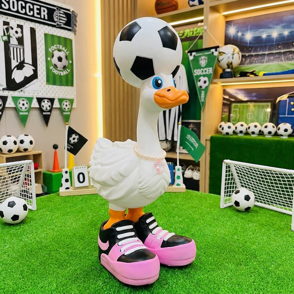 Soccer Goose Outfit | Soccer Ball Hat & Soccer Cleat Set