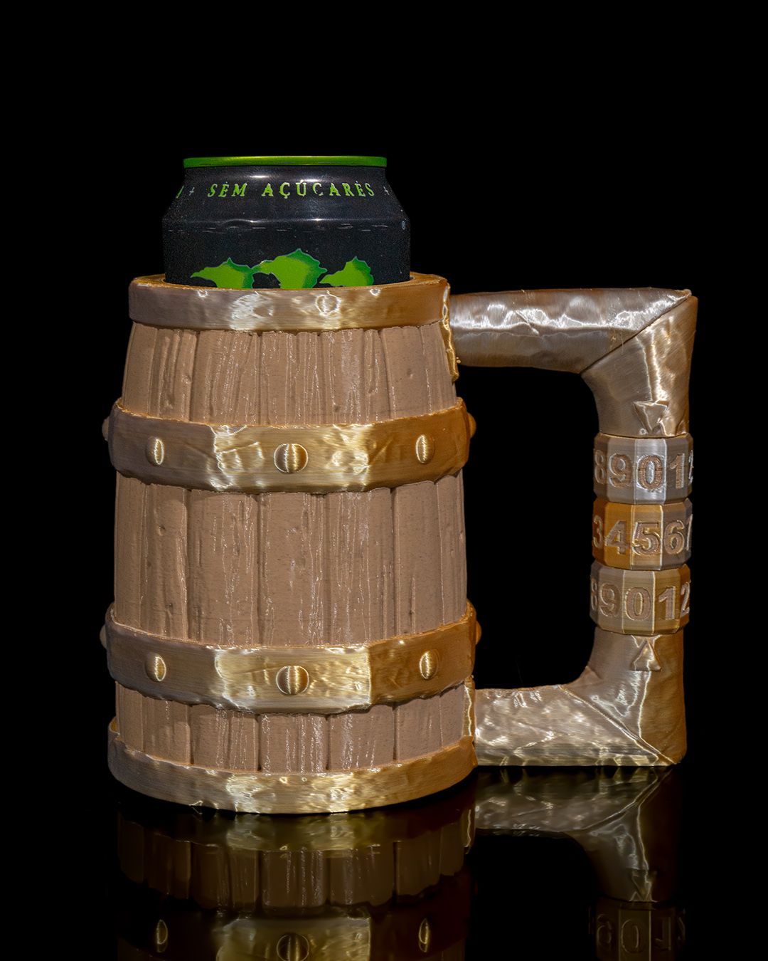 Keg o Beer Can Holder