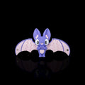 Love Bat keychain square front view