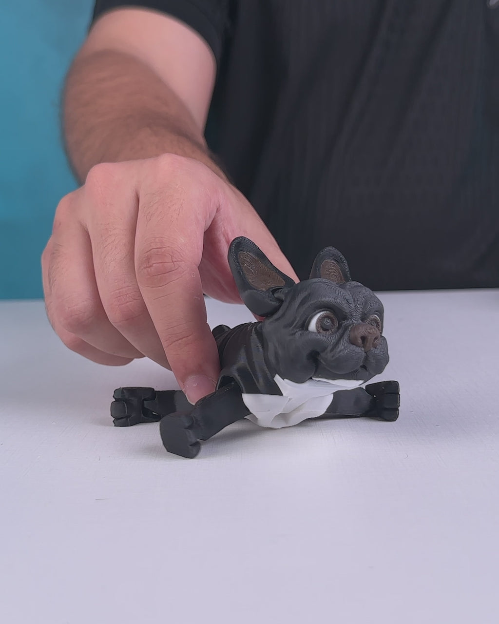 Stella the French Bulldog | 3D Printed Figurine