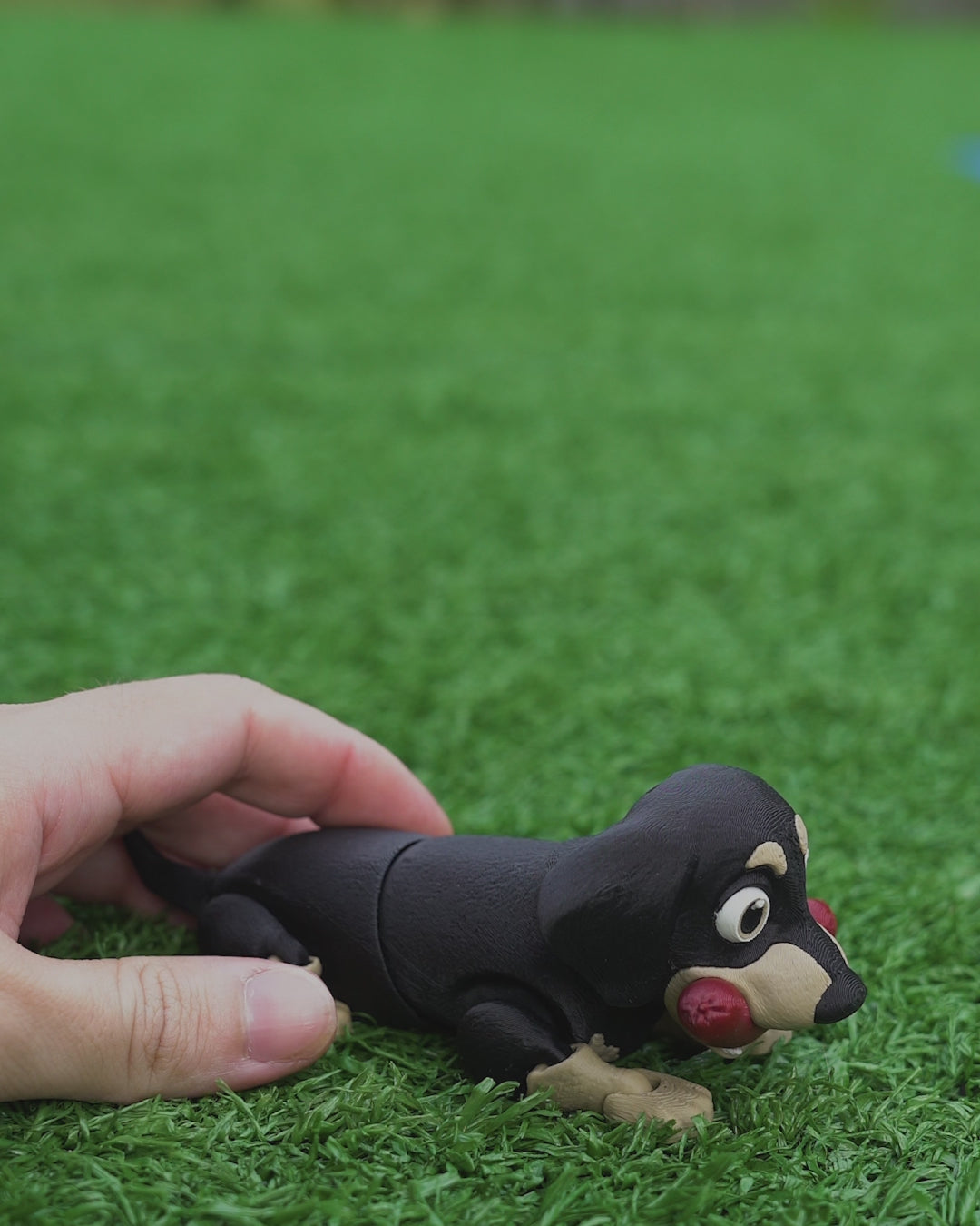 Frank the Dachshund | 3D Printed Figurine