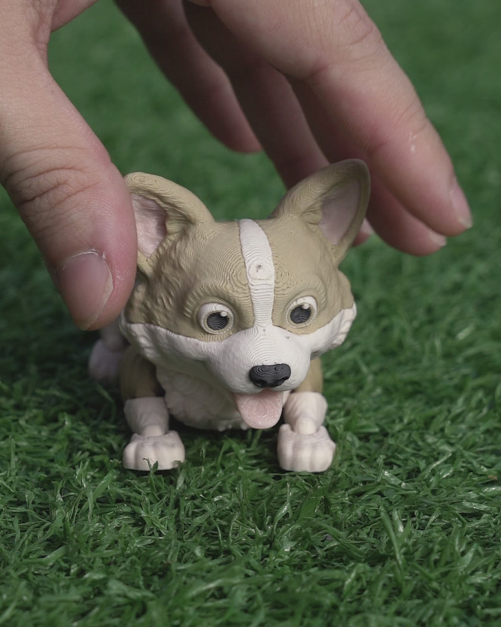 Willow the Corgi | 3D Printed Figurine