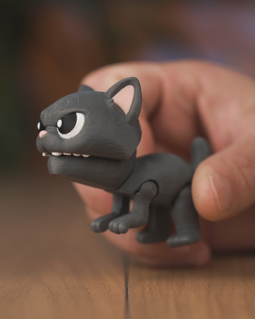 Bitty Pounce | 3D Printed Figurine