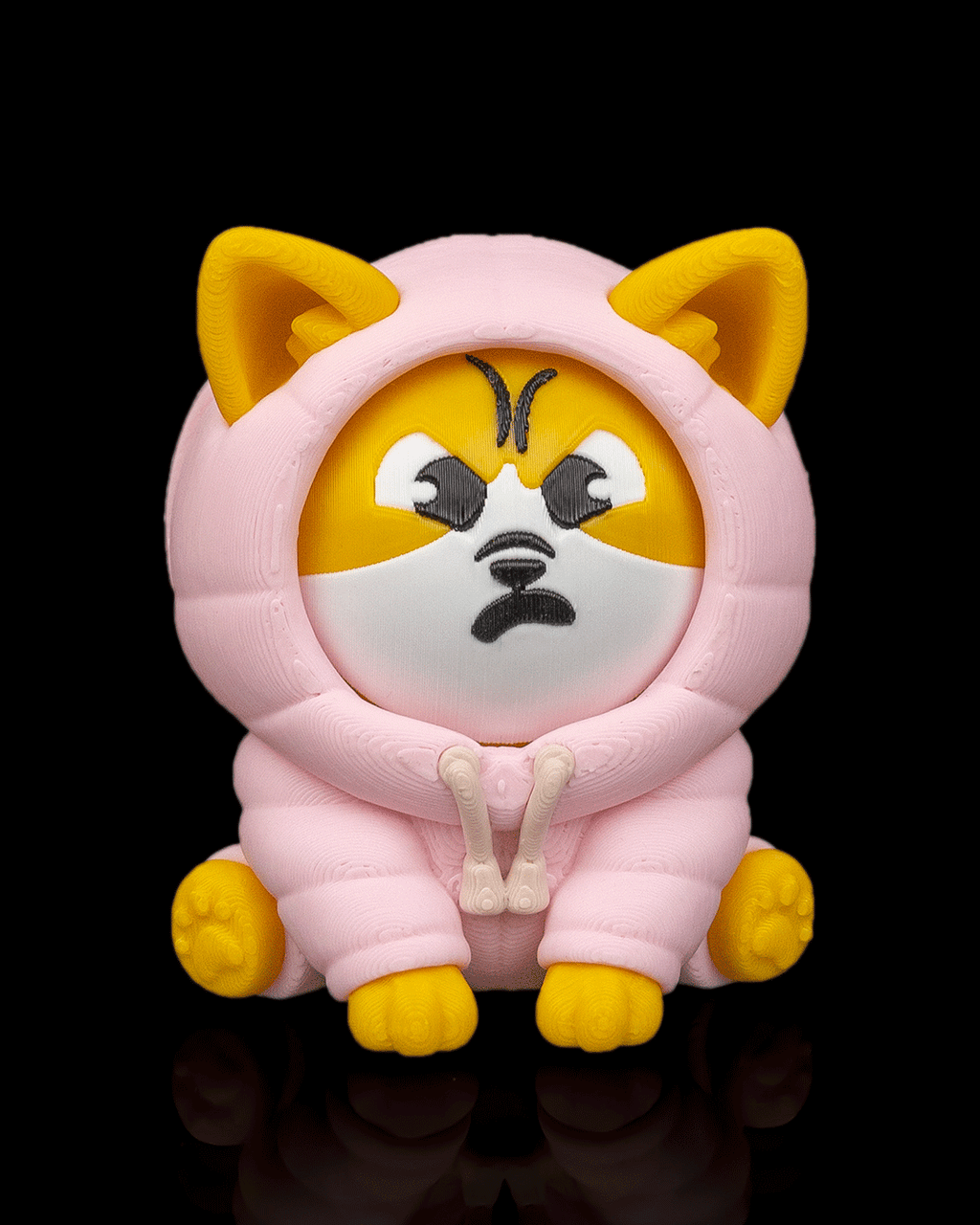 Puffer Corgi alternate view