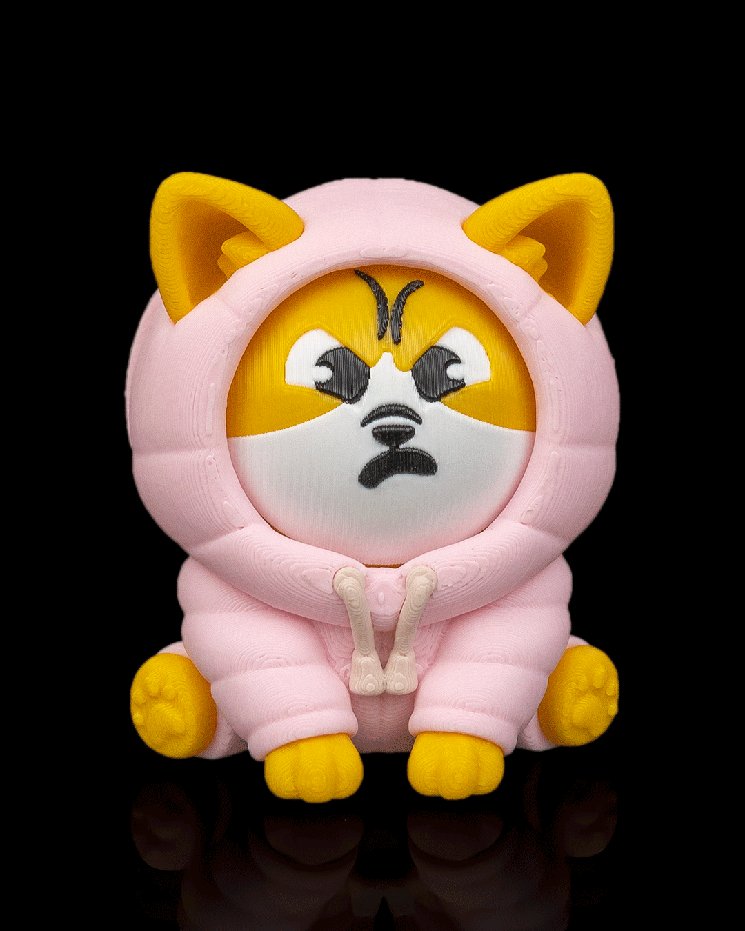 Puffer Corgi alternate view