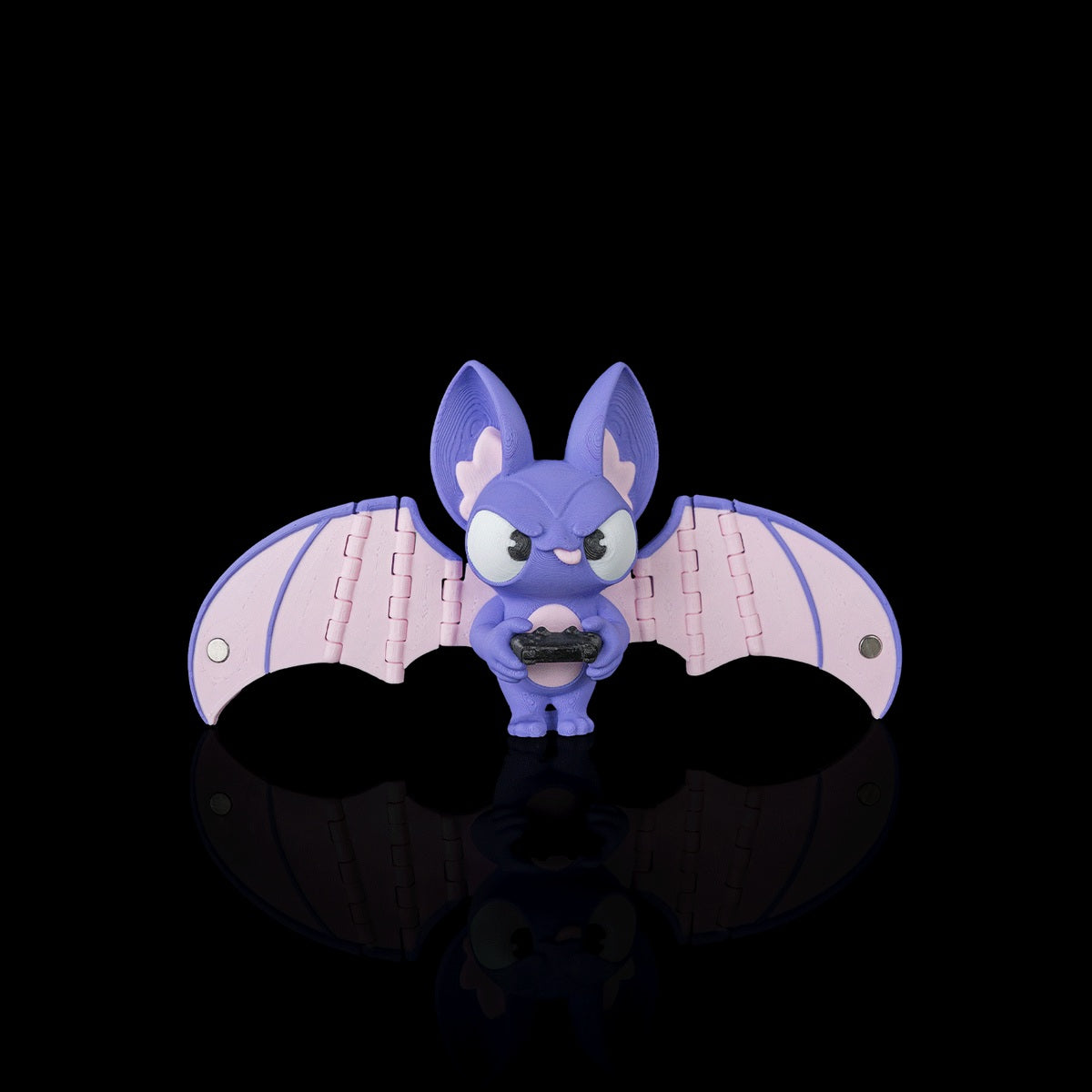 Rage Gamer Bat keychain square front view