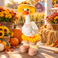 Scarecrow Goose in a themed setting
