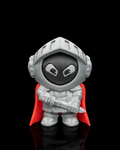 Sir Flips-a-Lot 3D printed knight collectible