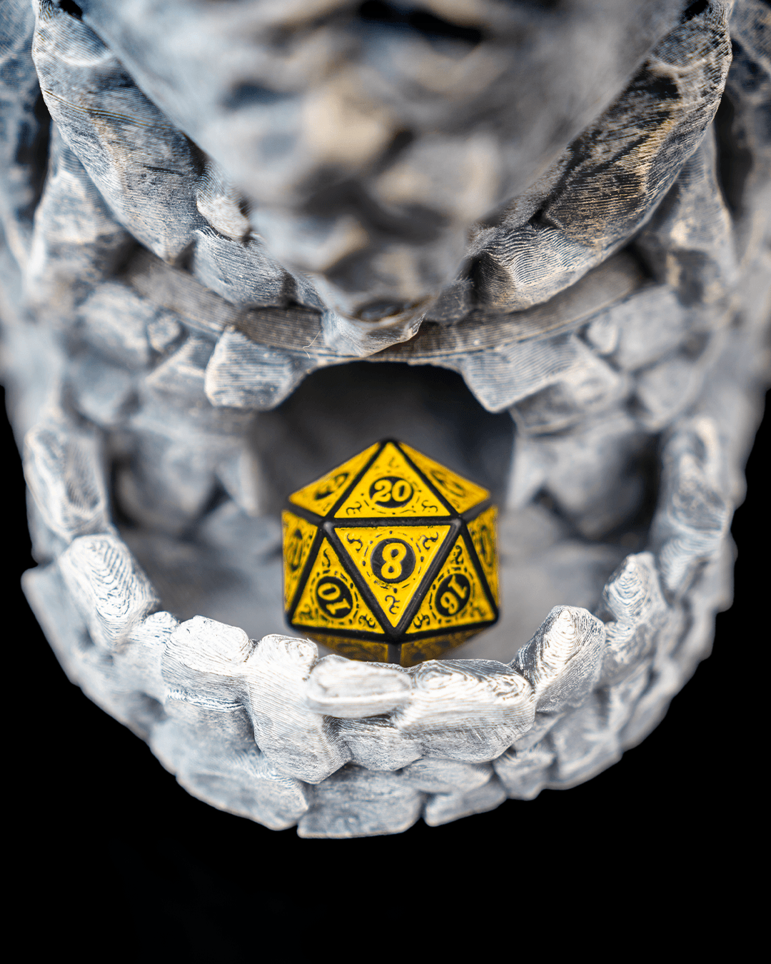Stonebeard Hold stone face dice tower