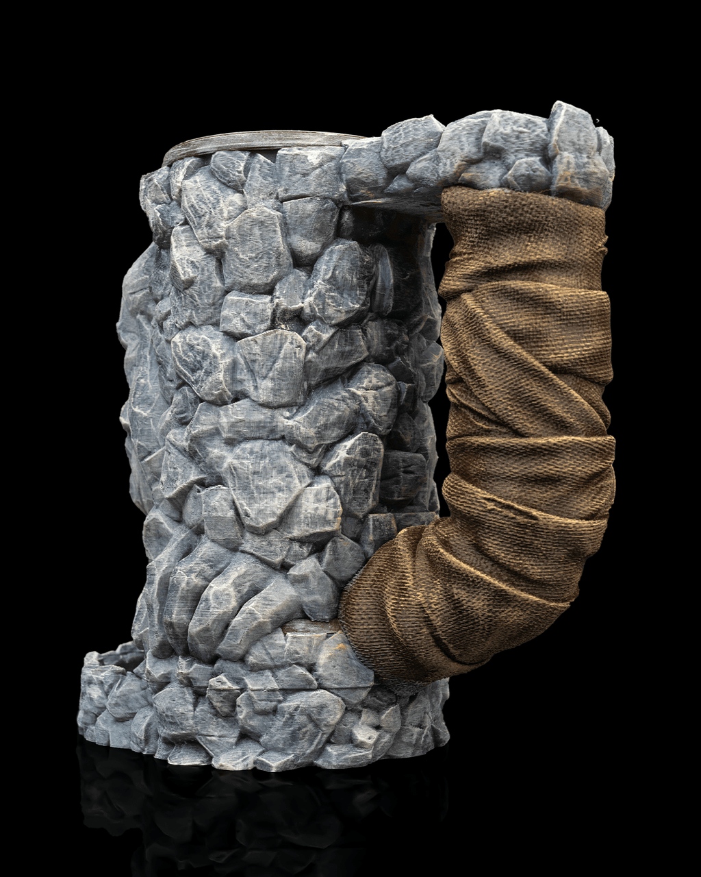 Detailed fantasy Stonebeard Hold can holder