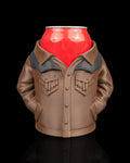 3D printed Suede Jacket Can Holder
