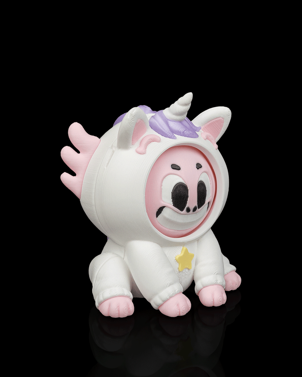 Uni-Lotl rotating face detail