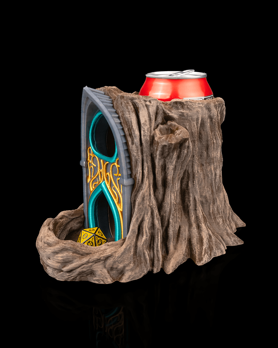 Verdant Sanctuary with can holder and dice tray